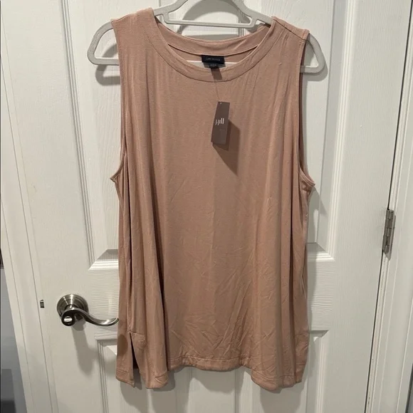 J. Jill Women's Pale Pink Tank Top - Picture 1 of 6